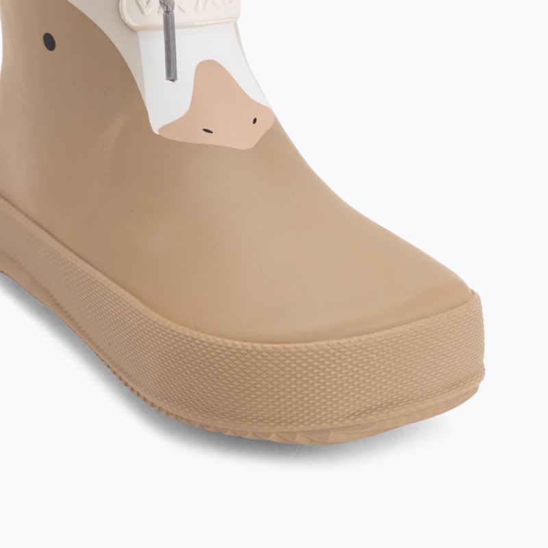 Kalosze dziecięce Viking Footwear Alv Barefoot Paw Print beige 7