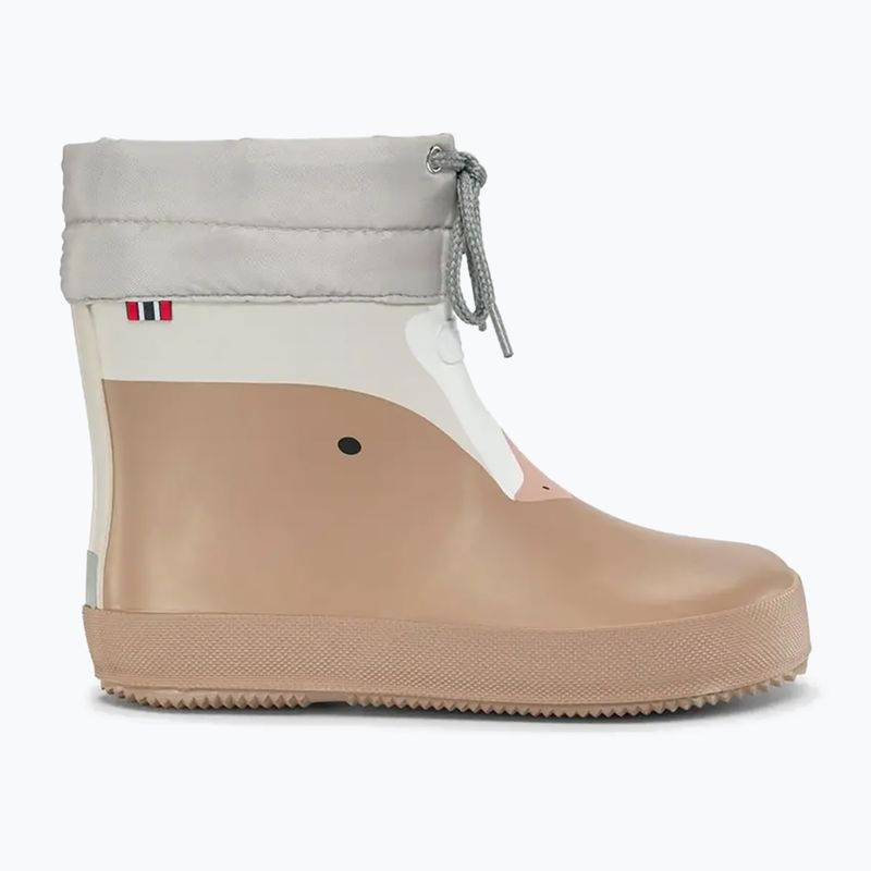 Kalosze dziecięce Viking Footwear Alv Barefoot Paw Print beige 8