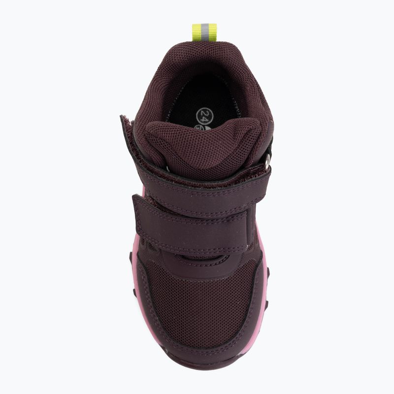 Buty dziecięce Viking Track Mid 2V Waterproof plum/multi 5