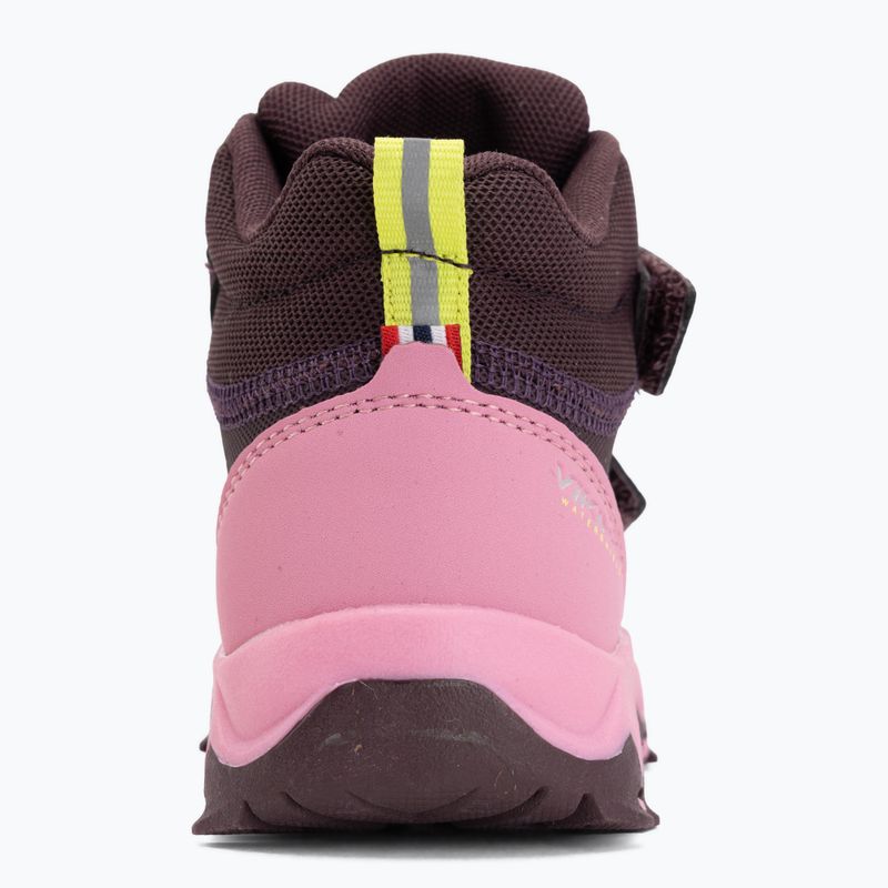 Buty dziecięce Viking Track Mid 2V Waterproof plum/multi 6