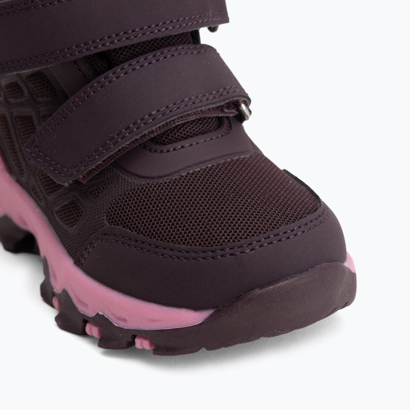 Buty dziecięce Viking Track Mid 2V Waterproof plum/multi 7