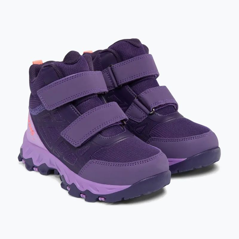 Buty dziecięce Viking Track Mid 2V Waterproof plum/multi 3