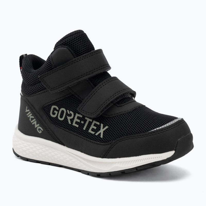 Buty dziecięce Viking Footwear Bouncy Mid 2V Gore-Tex black
