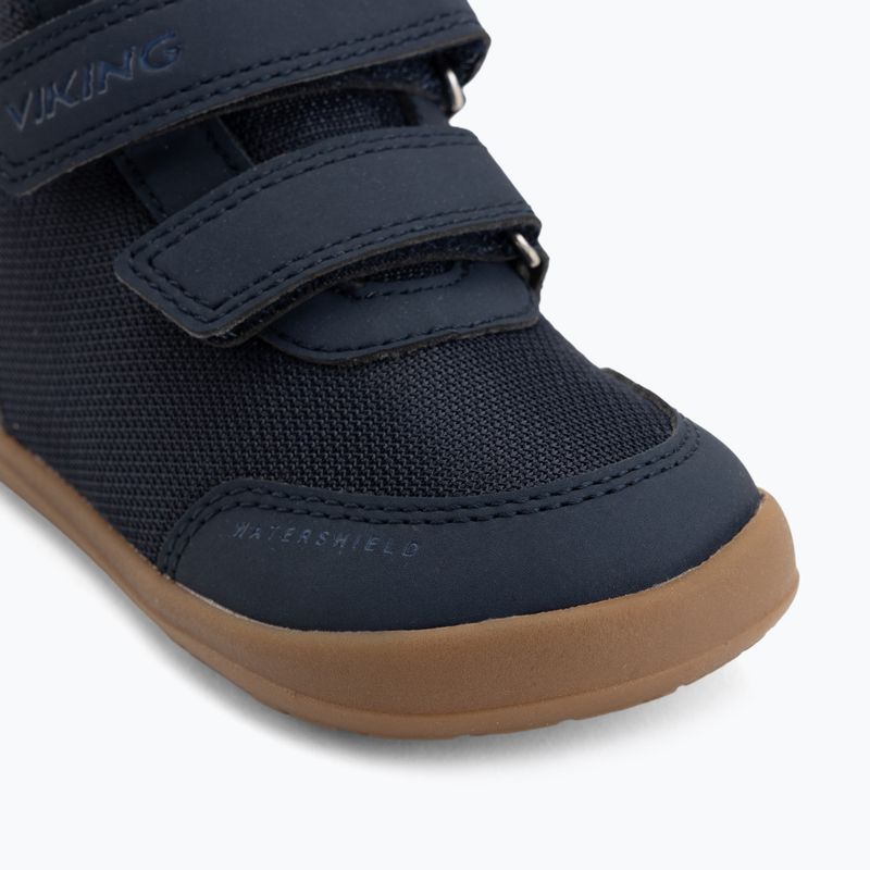 Buty barefoot dziecięce Viking Alv Barefoot Mid 2V Waterproof navy 7