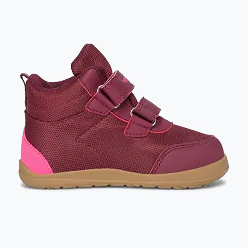 Buty barefoot dziecięce Viking Footwear Alv Barefoot Mid 2V Waterproof burgundy 9