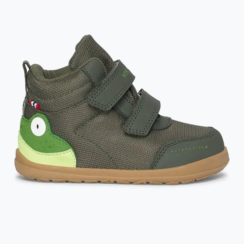 Buty barefoot dziecięce Viking Footwear Alv Barefoot Mid 2V Waterproof pine 8
