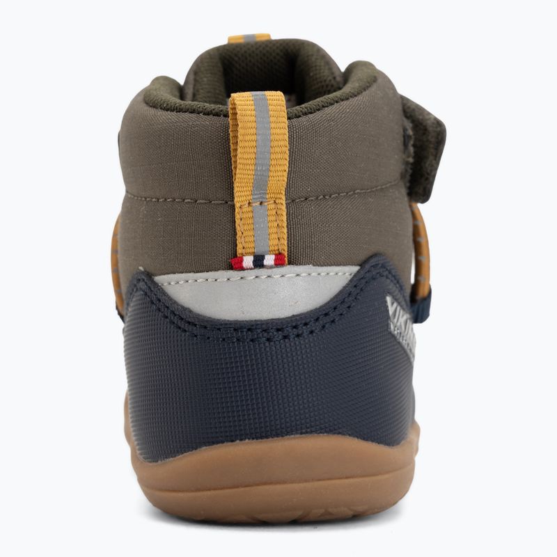 Buty barefoot dziecięce Viking Birch Barefoot Mid 1V Waterproof navy/olive 6