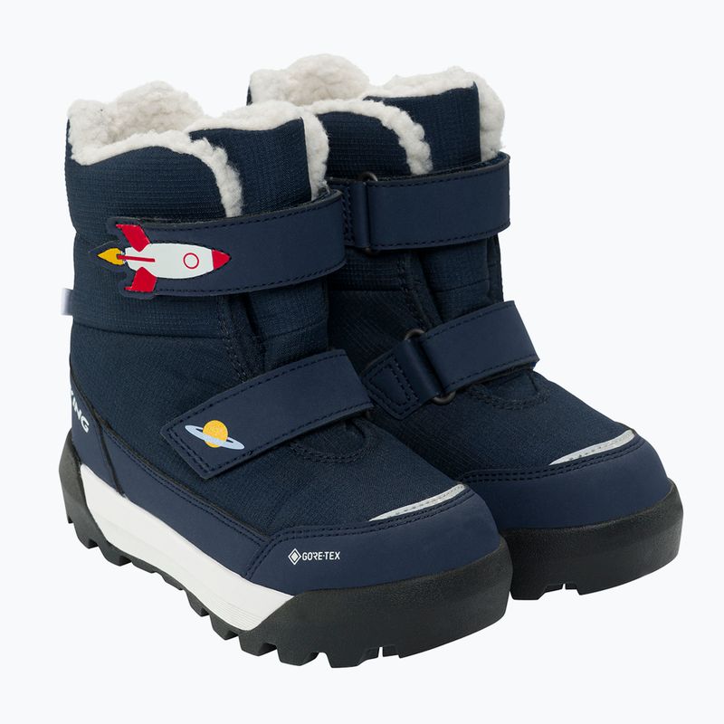 Śniegowce dziecięce Viking Footwear Moon Warm SC Gore-Tex 2V navy 3