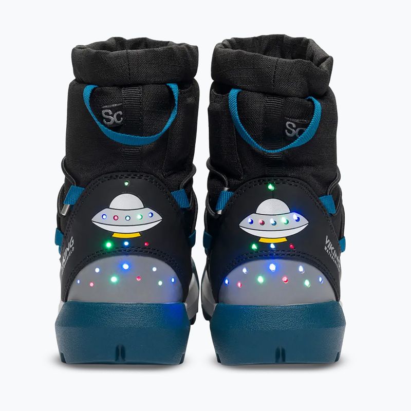 Śniegowce dziecięce Viking Footwear Spaceship Warm SC Waterproof black/dark blue 4