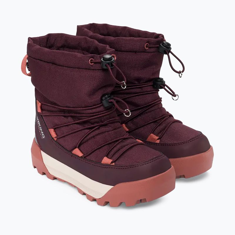 Śniegowce dziecięce Viking Footwear Spaceship Warm SC Waterproof plum/pink 3