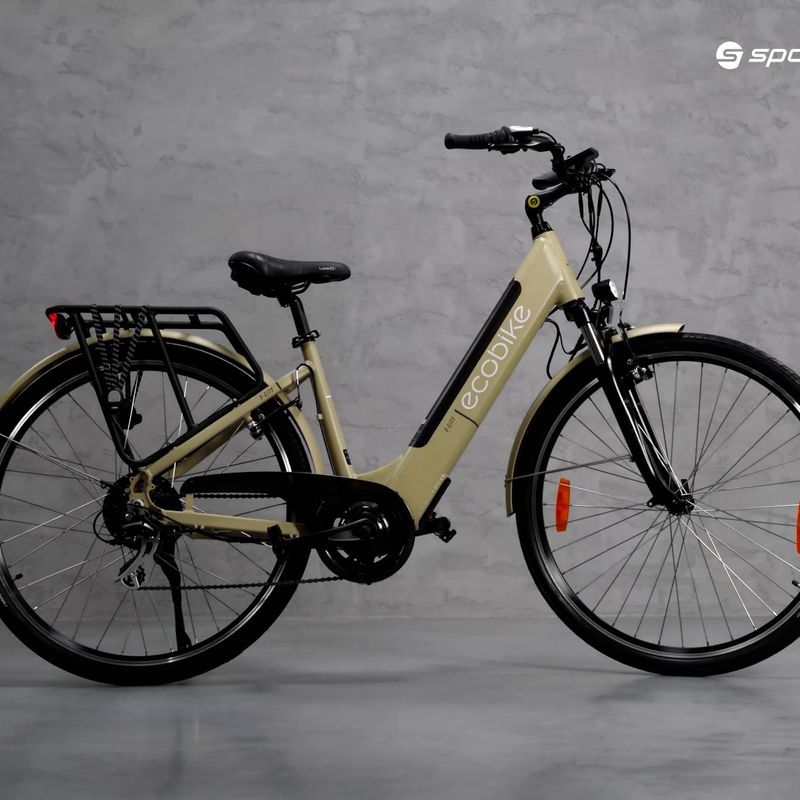 Rower elektryczny EcoBike X-City 36V 13Ah 468Wh X-CR LG cappuccino 18