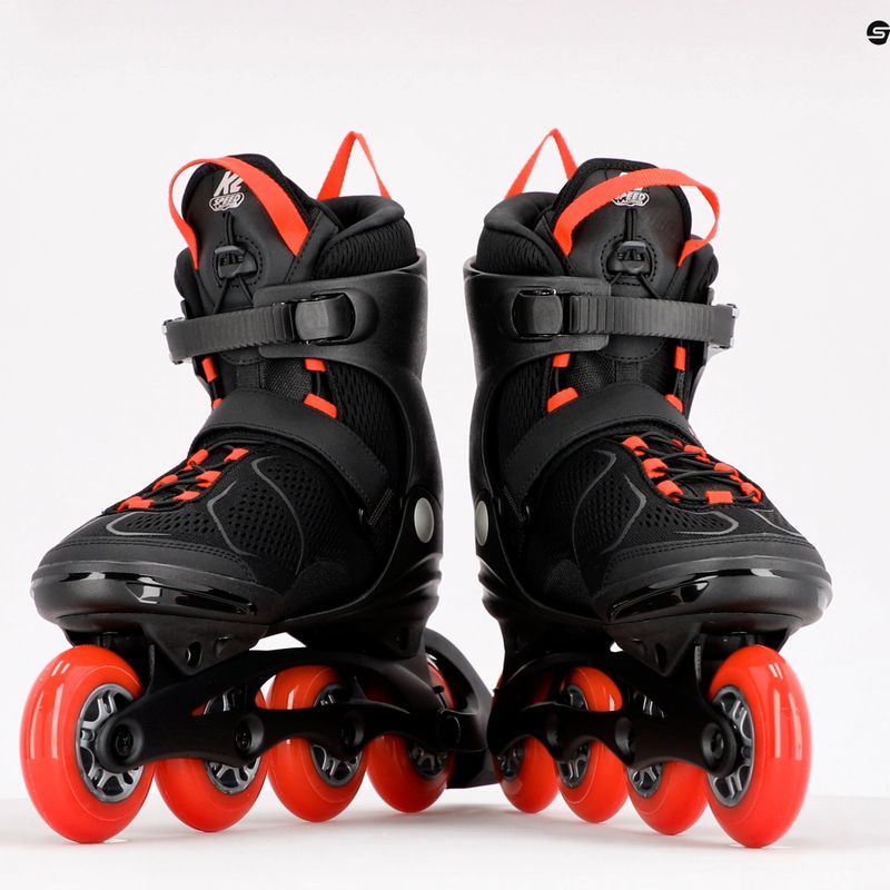 Rolki męskie K2 F.I.T. 84 Pro black/red 12