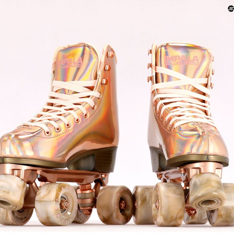 Wrotki damskie IMPALA Quad Skate marawa rose gold 10