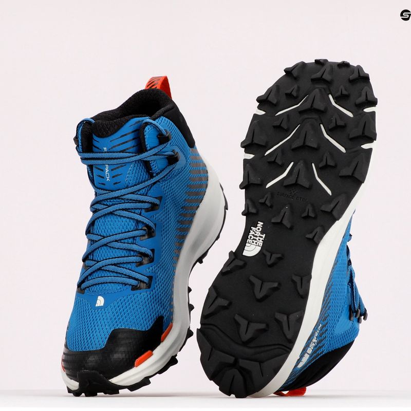 Buty turystyczne męskie The North Face Vectiv Fastpack Mid Futurelight banff blue/black 9