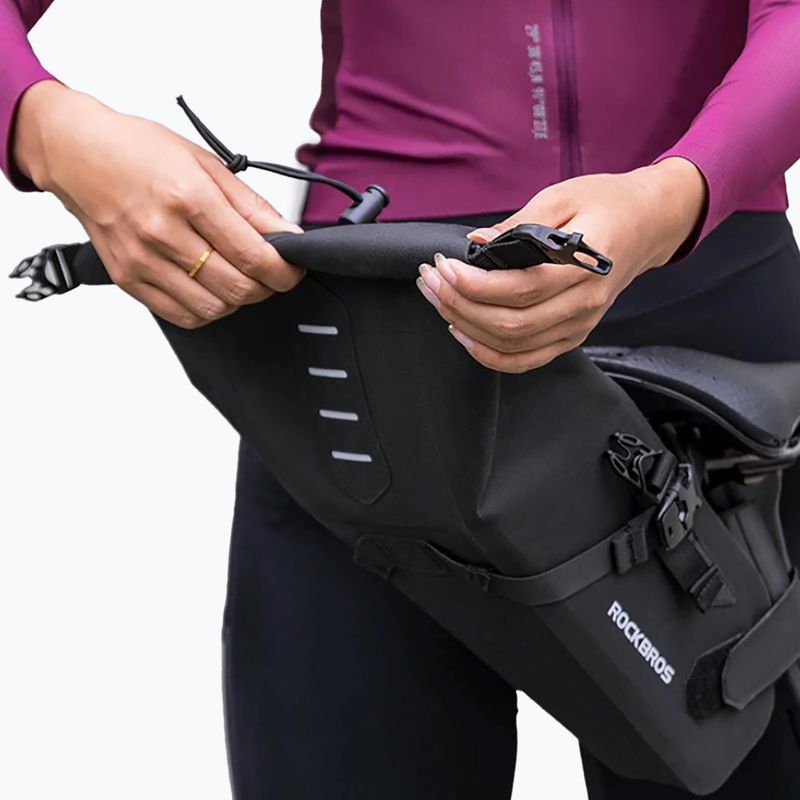 Torba rowerowa pod siodło Rockbros 30130061 3 l black 4