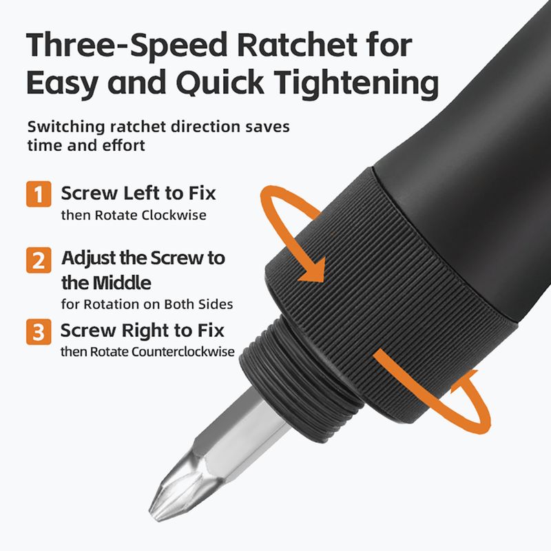 Pompka rowerowa Rockbros 42320010 120psi black 3