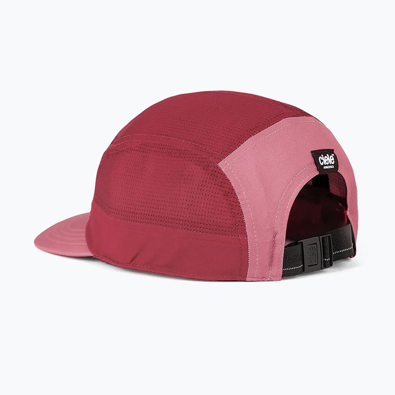 Czapka z daszkiem Ciele Athletics GOCap Comp Century deco rose/merlot 2