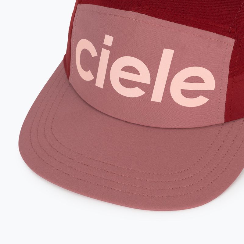 Czapka z daszkiem Ciele Athletics GOCap Comp Century deco rose/merlot 3