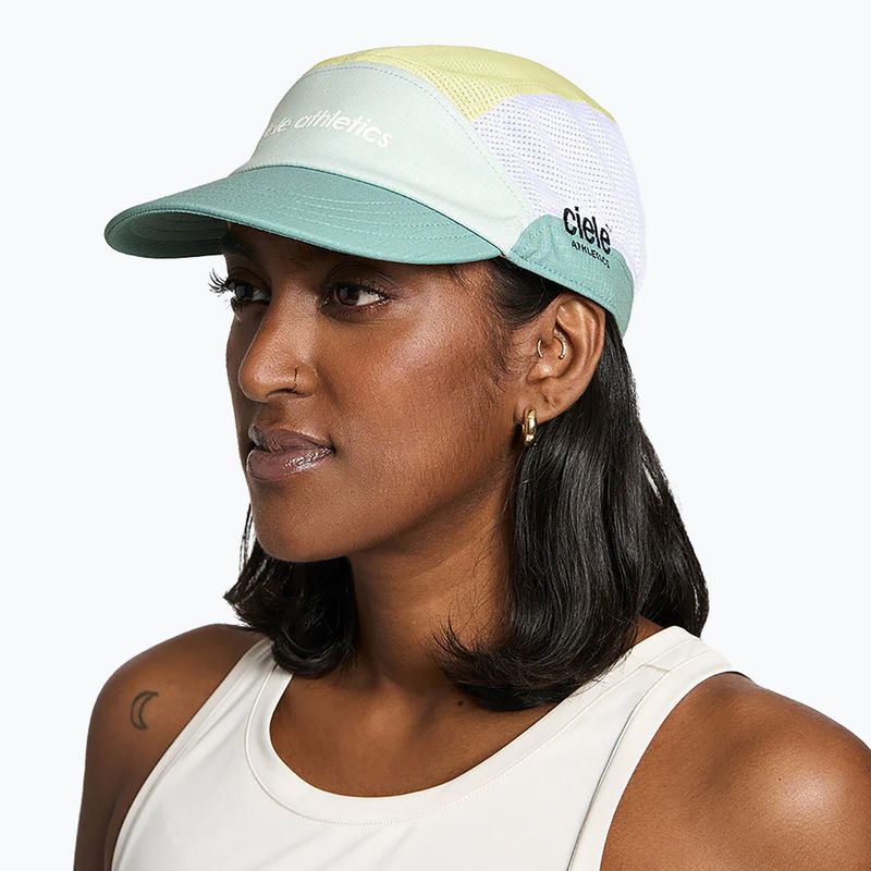 Czapka z daszkiem Ciele Athletics FSTCap SC Field Iconic SL dusty turquoise/glade 6