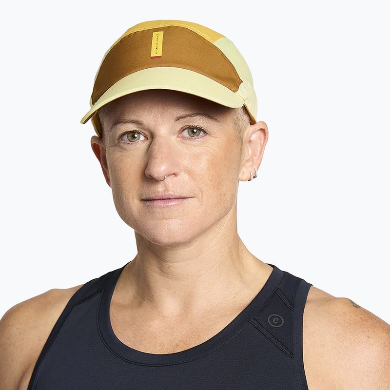 Czapka z daszkiem Ciele Athletics FSTCap SC Comp IconicVC dark ochre/sulfur 4