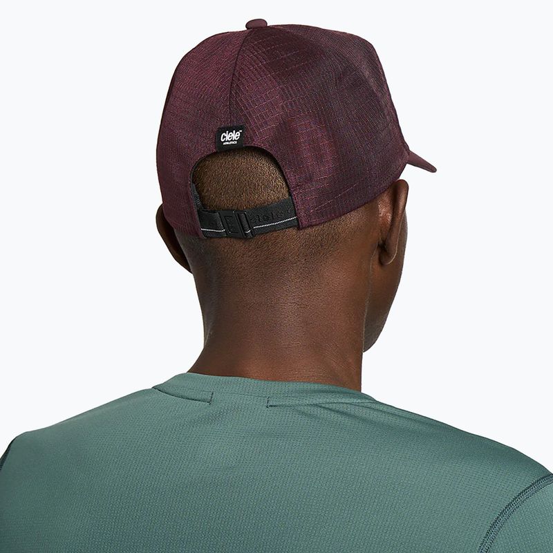 Czapka z daszkiem Ciele Athletics TRLCap SC Comp Onehundred dark wine red 5