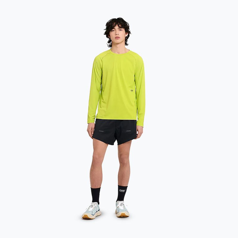 Longsleeve do biegania męski Ciele Athletics DLY lime green 2