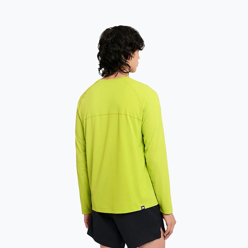 Longsleeve do biegania męski Ciele Athletics DLY lime green 3