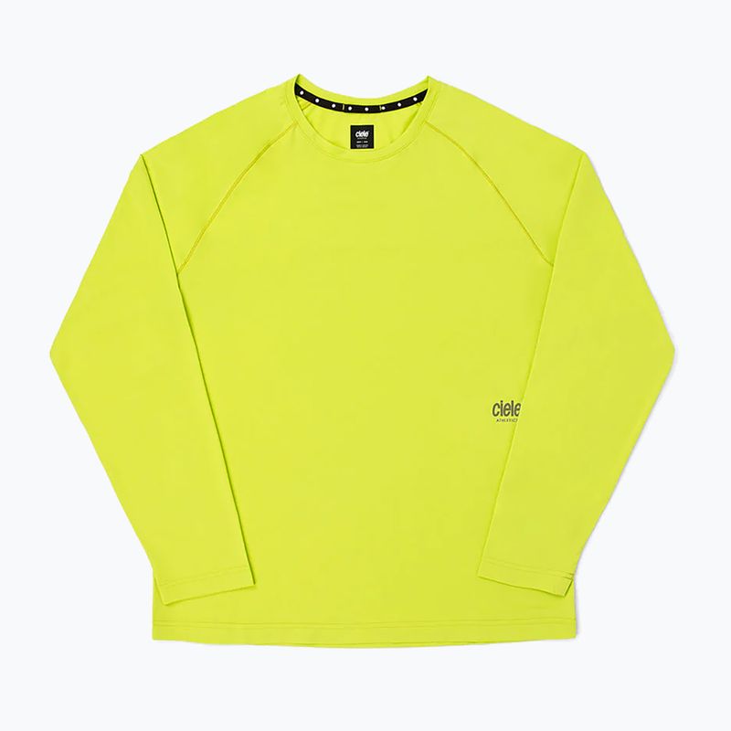Longsleeve do biegania męski Ciele Athletics DLY lime green 5