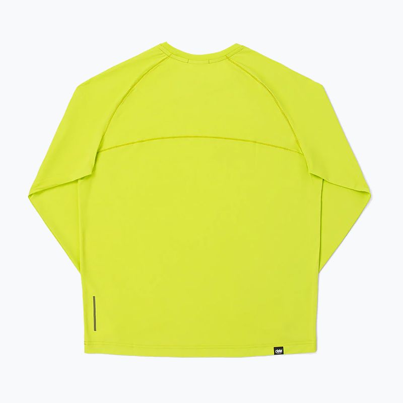 Longsleeve do biegania męski Ciele Athletics DLY lime green 6