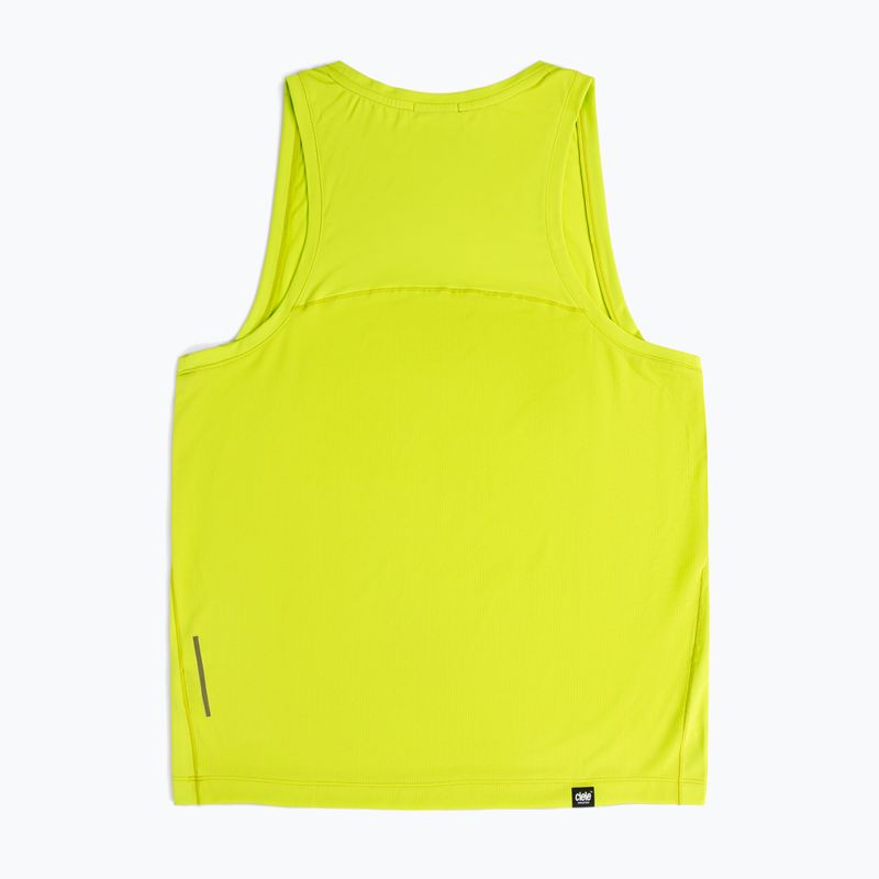 Koszulka do biegania męska Ciele Athletics DLY Singlet lime green 2