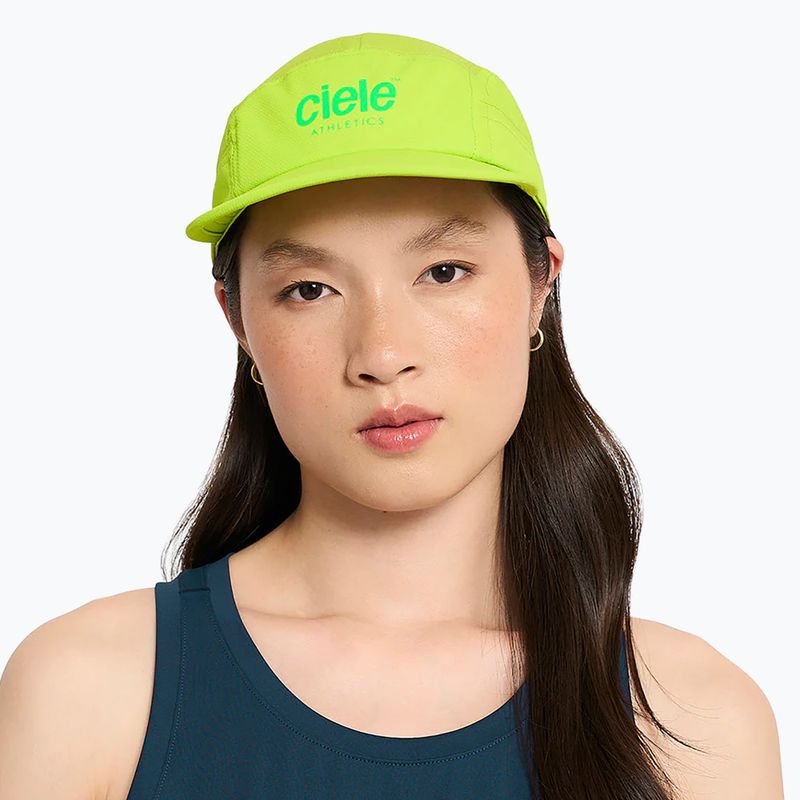 Czapka z daszkiem Ciele Athletics GOCap Classic Athletics lime green 4