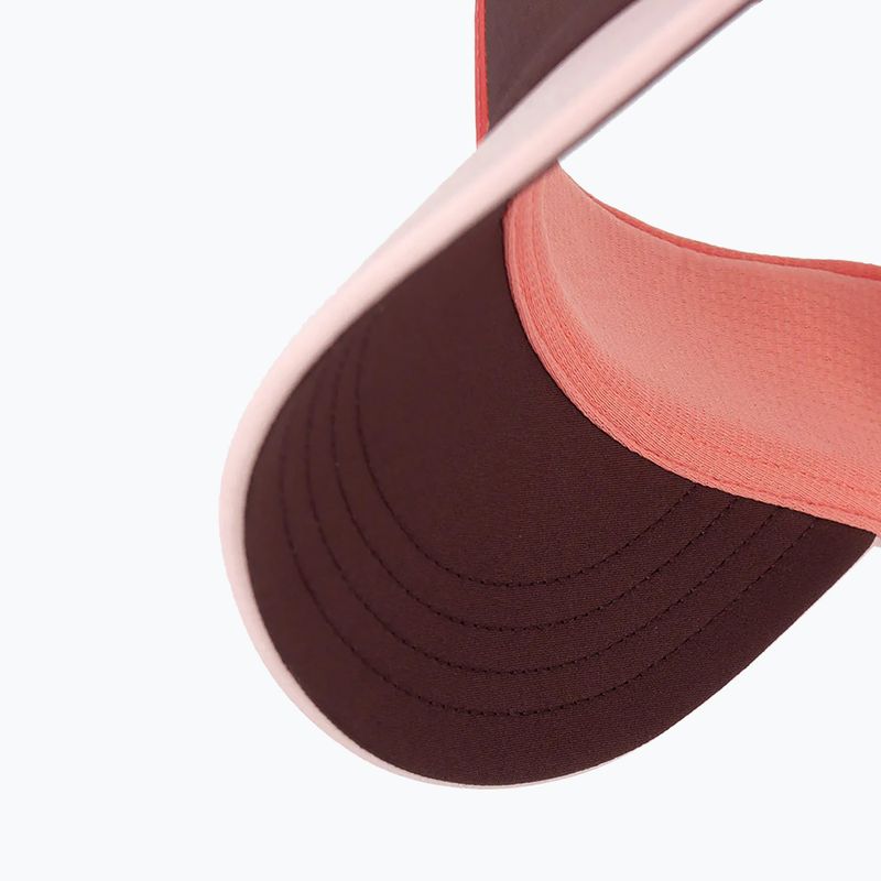 Daszek do biegania Ciele Athletics FSTVisor SC Comp IconicVC dark wine red/blossom 3