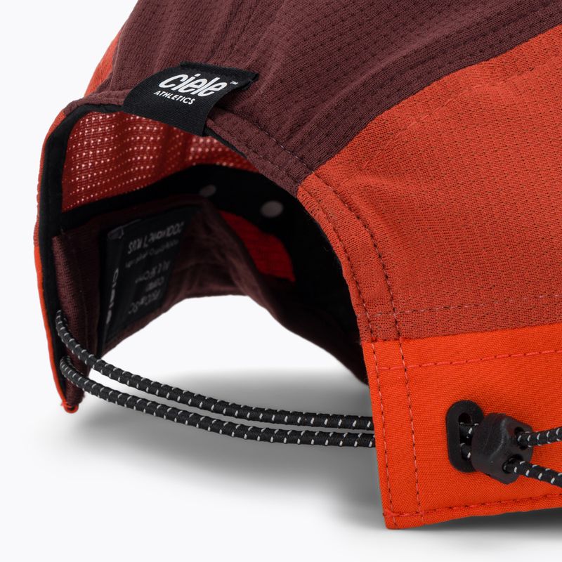 Czapka z daszkiem Ciele Athletics FSTCap SC Comp IconicVC crimson red/glade 4