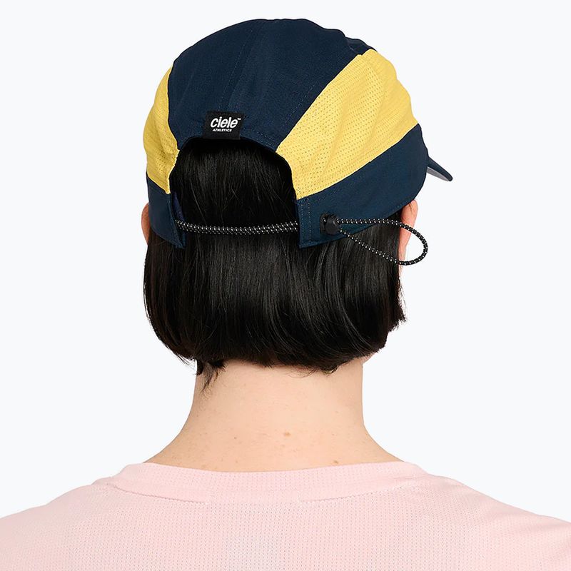 Czapka z daszkiem Ciele Athletics FSTCapSC Comp RunningC chambray/sulfur 5