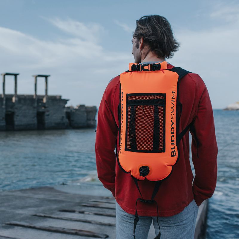 Bojka asekuracyjna BuddySwim Backpack 28 l orange 7