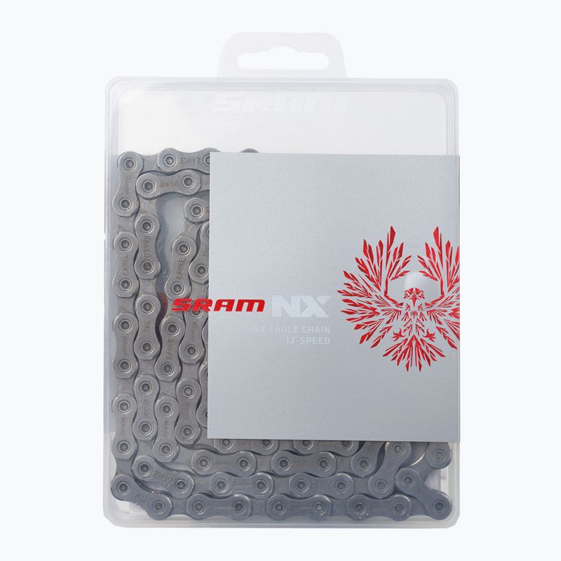 Łańcuch rowerowy SRAM CN NX 126LI Eagle PWR LCK 12P 1 grey