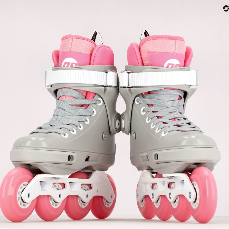 Rolki damskie Powerslide Next SL 80 grey/pink 12