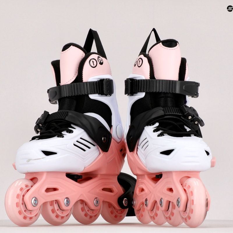 Rolki dziecięce Powerslide Khaan LTD Jr white/pink 9
