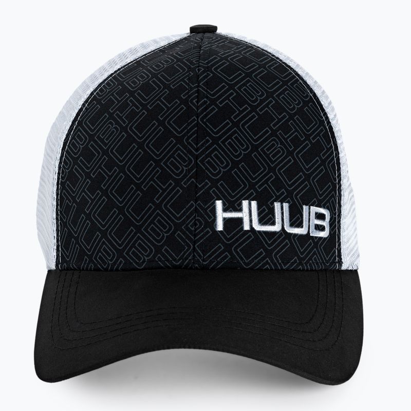 Czapka z daszkiem HUUB Running Baseball black/white 4
