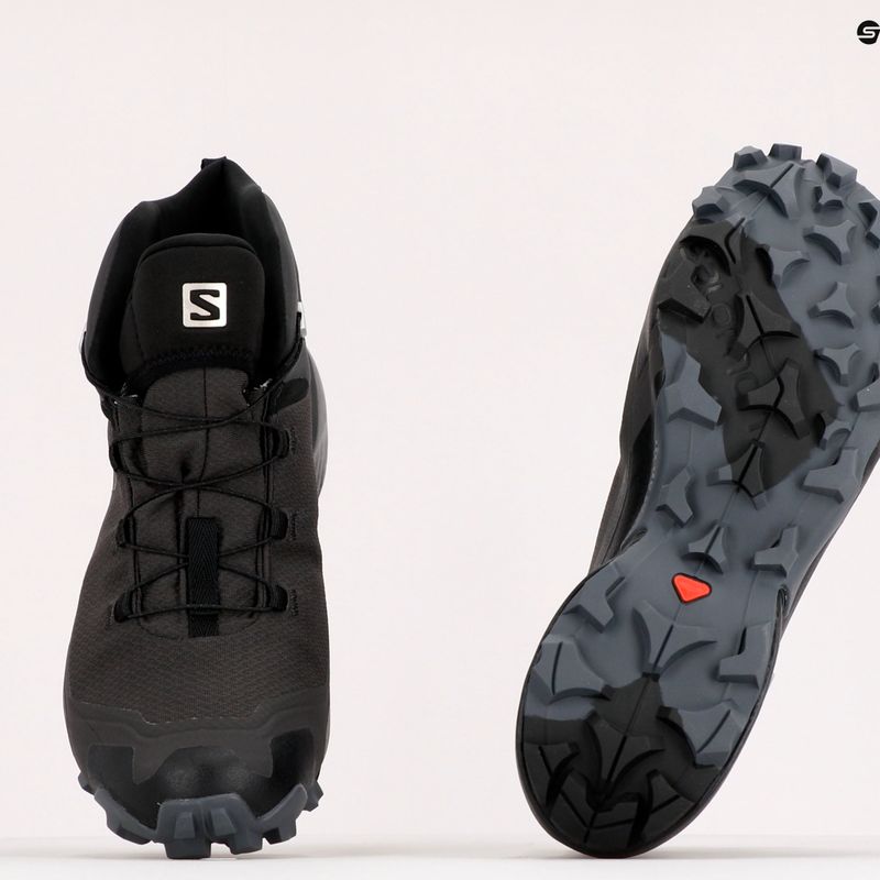 Buty trekkingowe męskie Salomon Cross Hike Mid GTX phantom/black/ebony 10