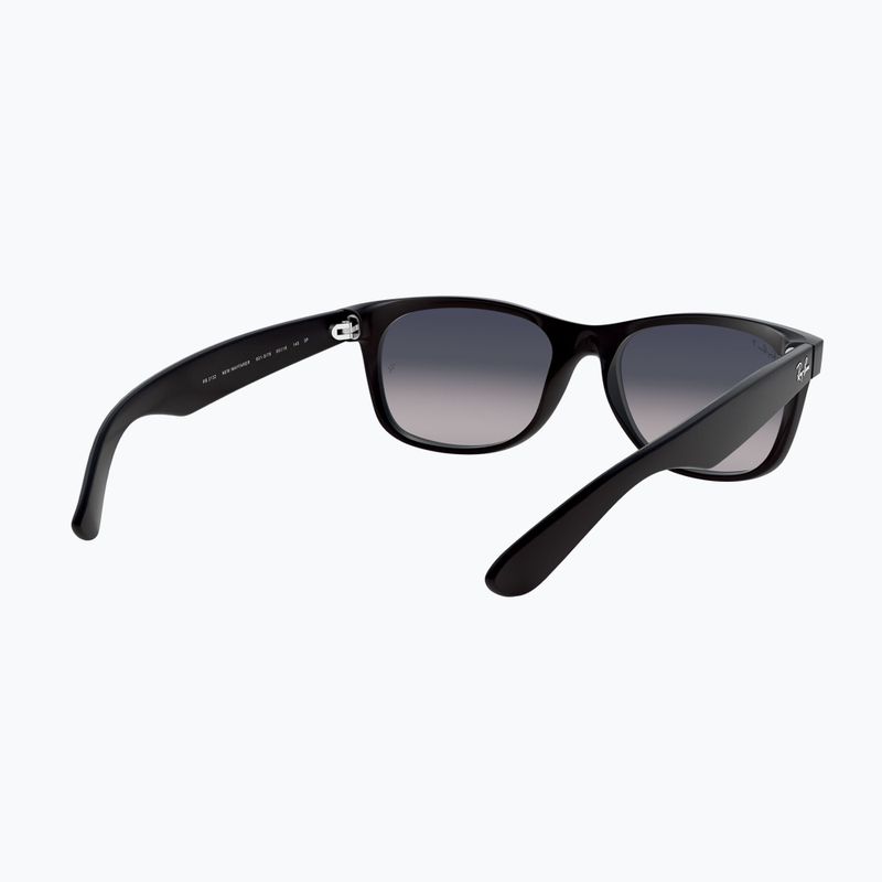 Okulary przeciwsłoneczne Ray-Ban New Wayfarer Classic black matt/blue gradient 6