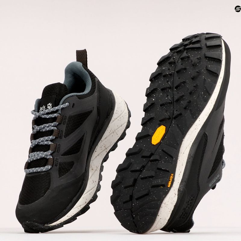 Buty trekkingowe damskie Jack Wolfskin Terraventure Texapore Low phantom/grey 9