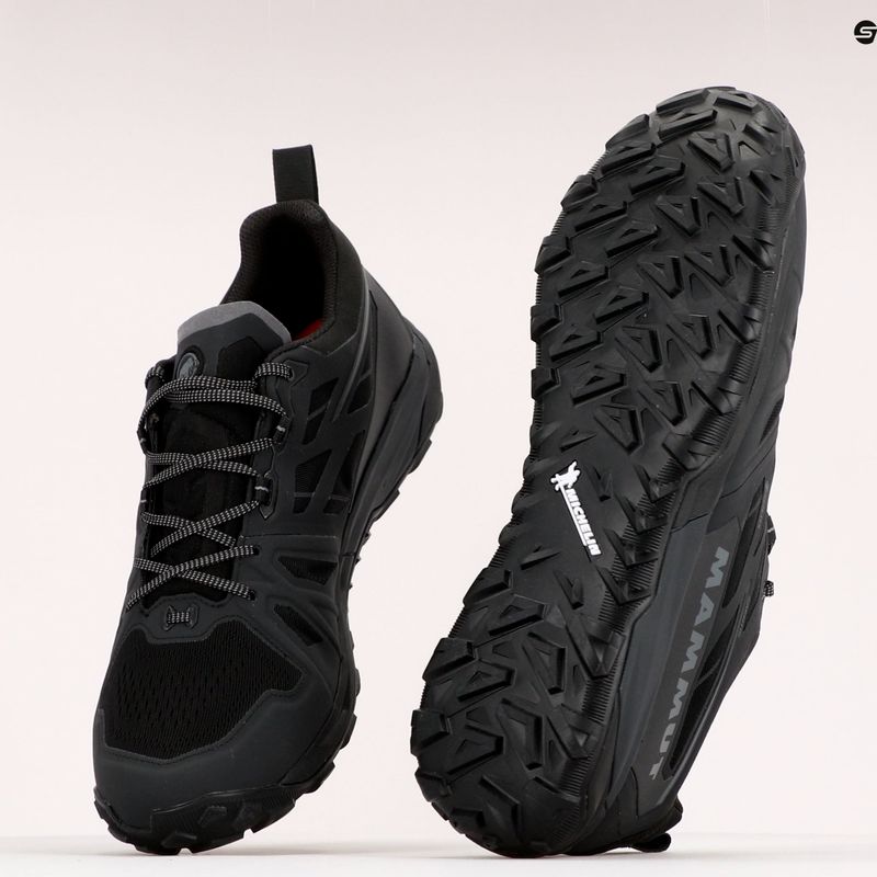 Buty turystyczne męskie Mammut Saentis Low GTX black/phantom 9