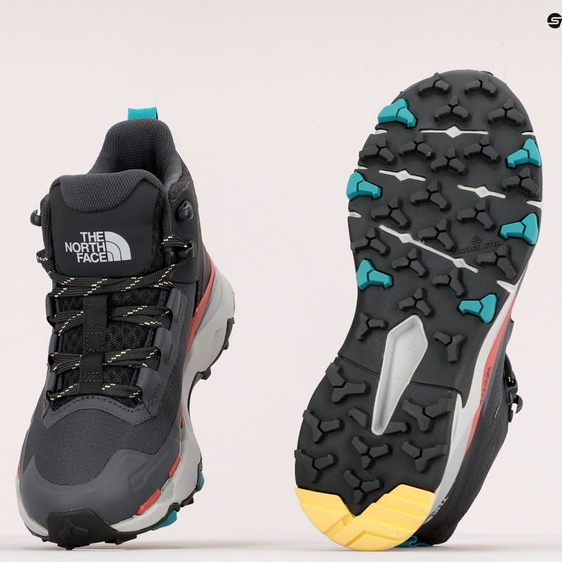 Buty turystyczne damskie The North Face Vectiv Exploris Mid Futurelight zinc grey/asphalt grey 9