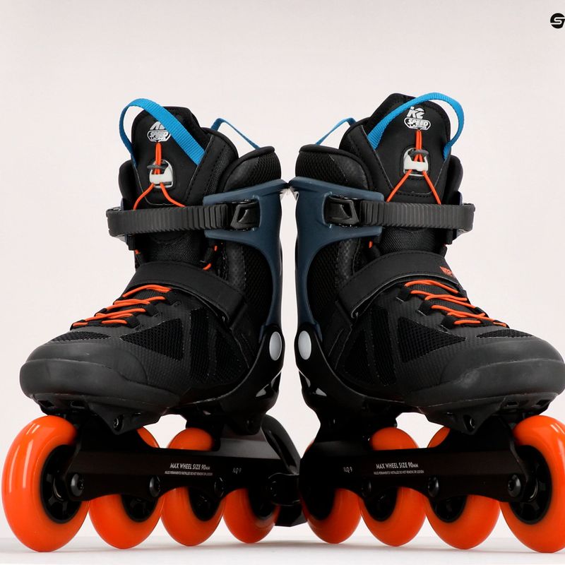 Rolki męskie K2 Vo2 S 90 Pro black/orange 12