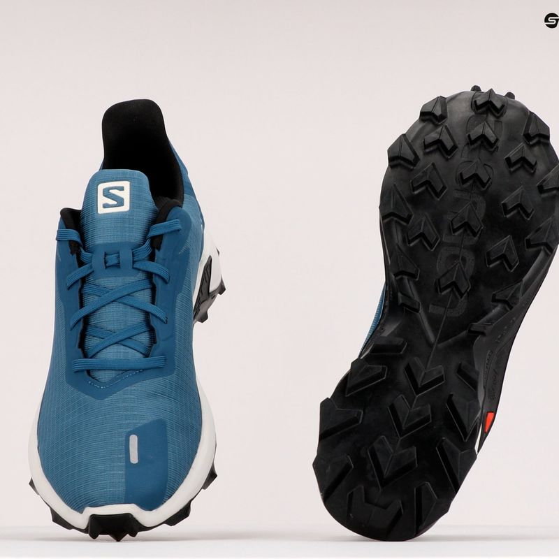 Buty do biegania męskie Salomon Alphacross 3 bluesteel/lunar rock/black 11