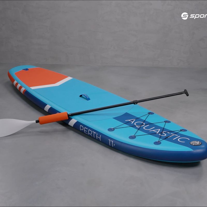 Deska SUP AQUASTIC Perth 11' allround niebieska 27