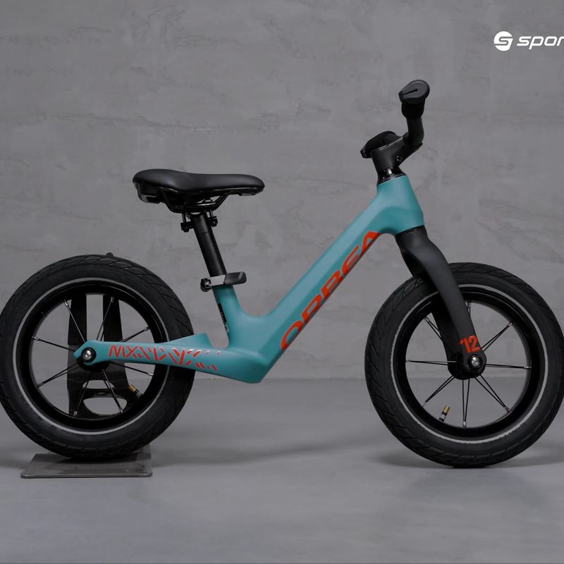 Rowerek biegowy Orbea MX 12 2022 blue/orange 8