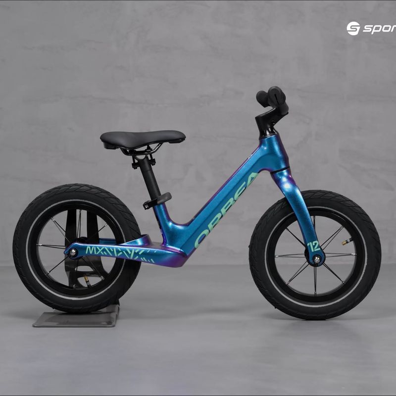 Rowerek biegowy Orbea MX 12 2022 chameleon mint gloss 10