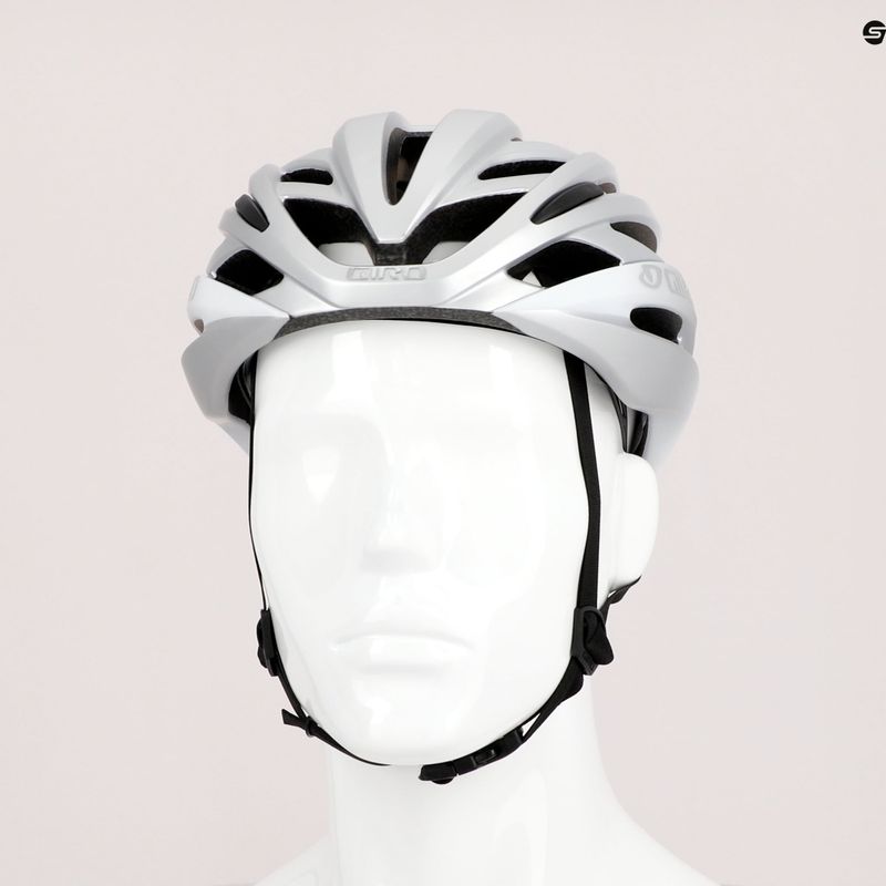 Kask rowerowy Giro Syntax matte white/silver 9